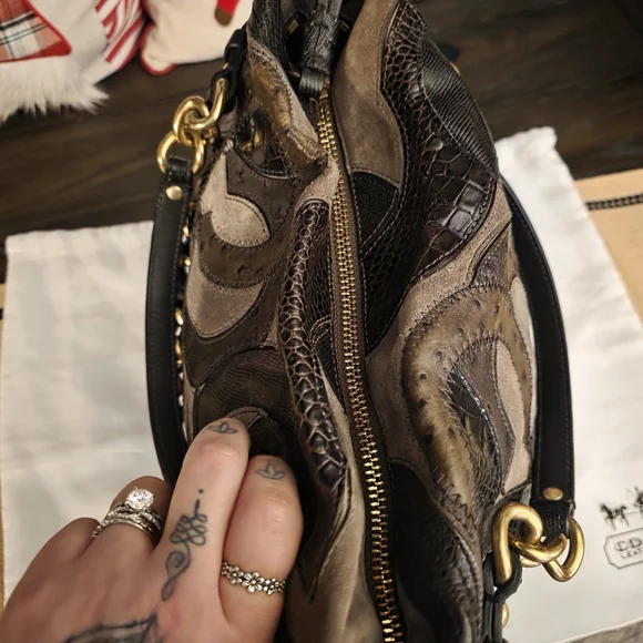 COACH BROOKE OPTICAL W/OSTRICH 14339 rare! - Picture 4 of 12